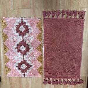 Boho Bathroom Rug Set